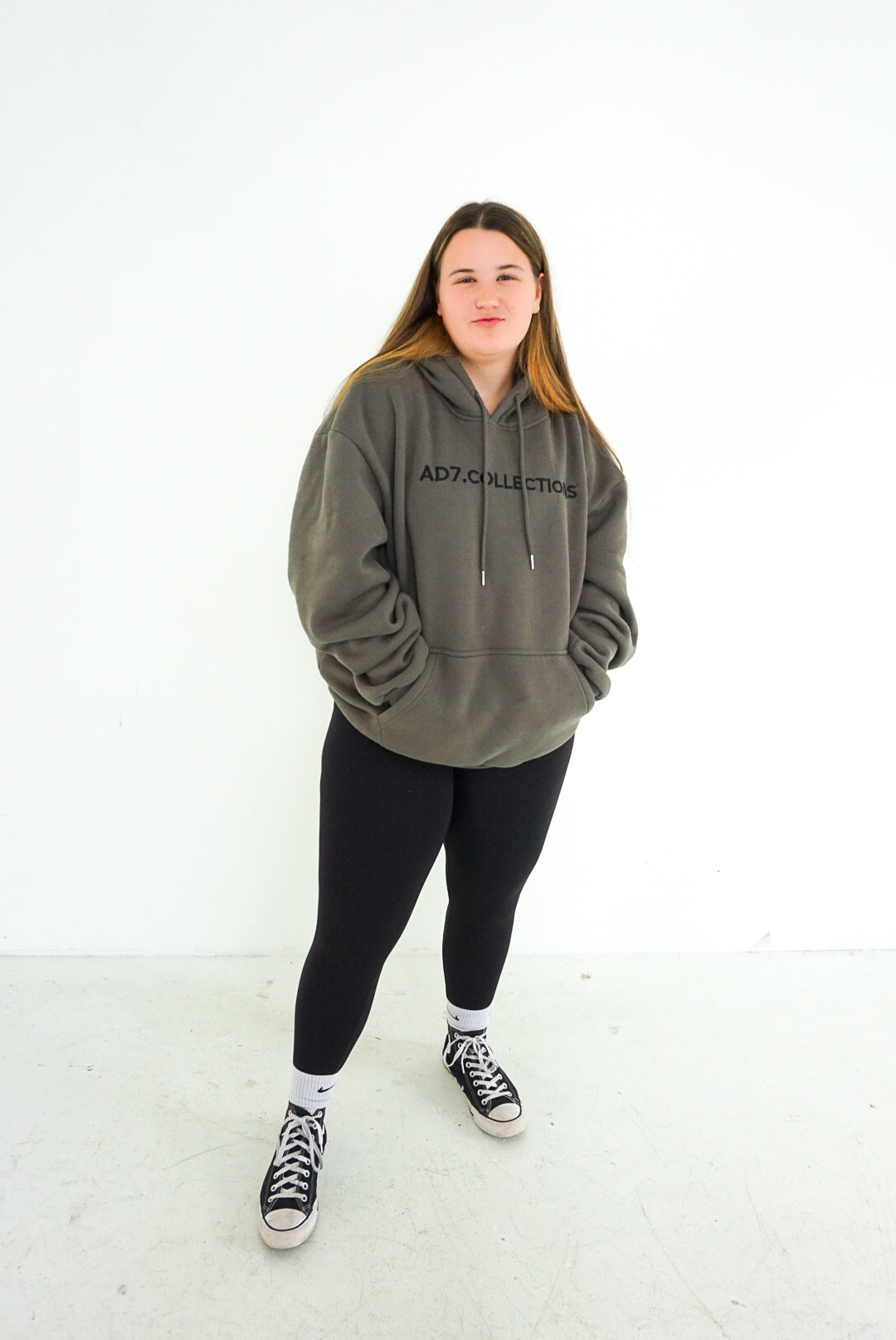 AD7 Classic Grey Hoodie