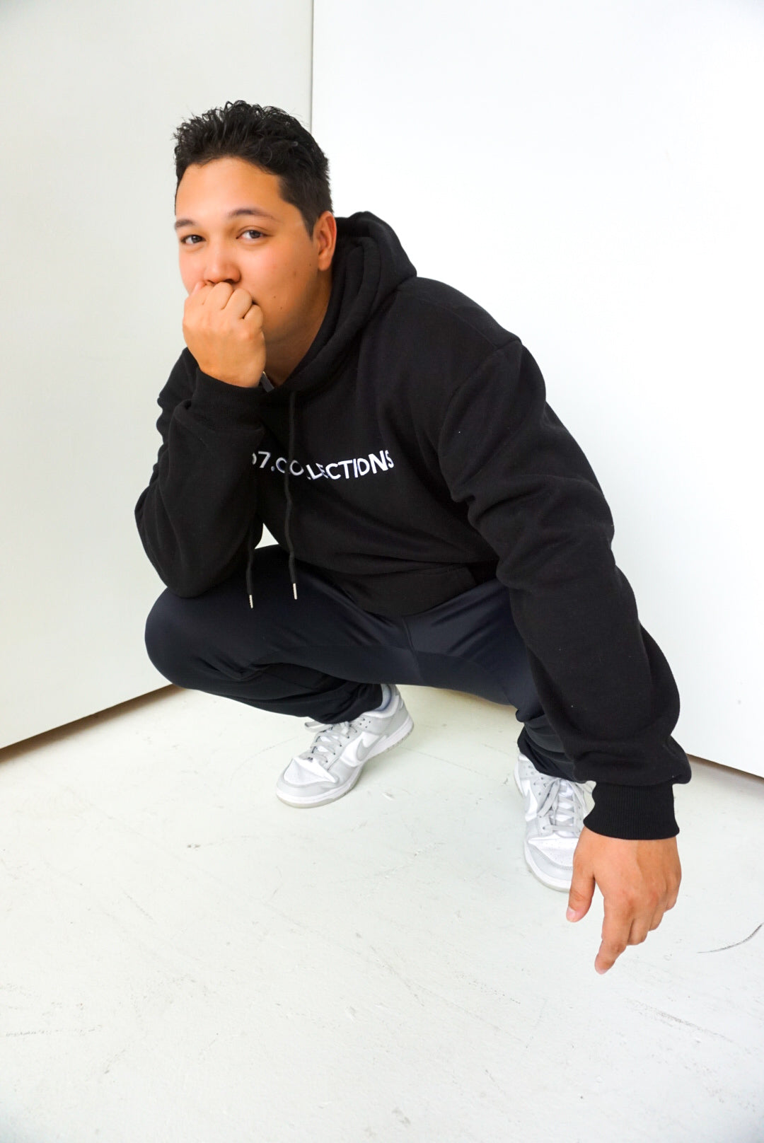 AD7 Classic Black Hoodie