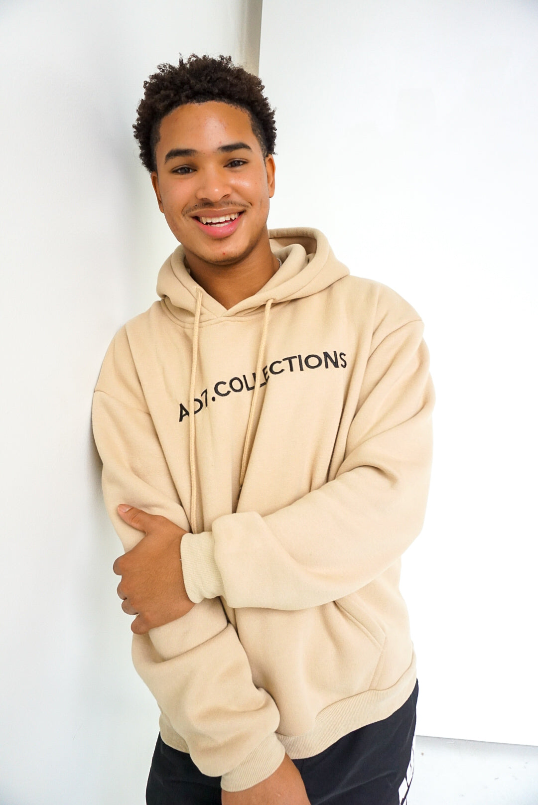 AD7 Classic Tan Hoodie AD7 Collections