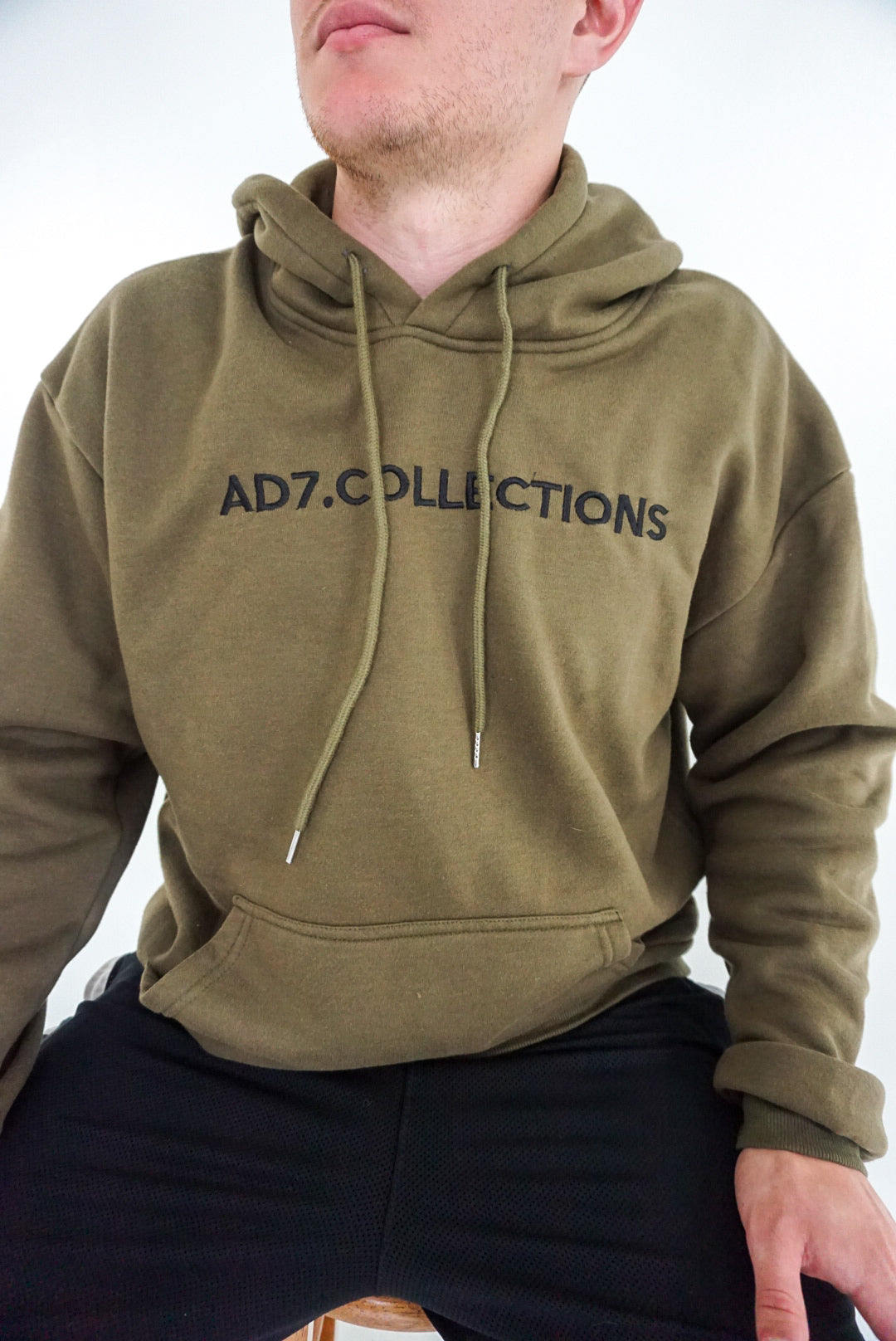 AD7 Classic Sage Green Hoodie